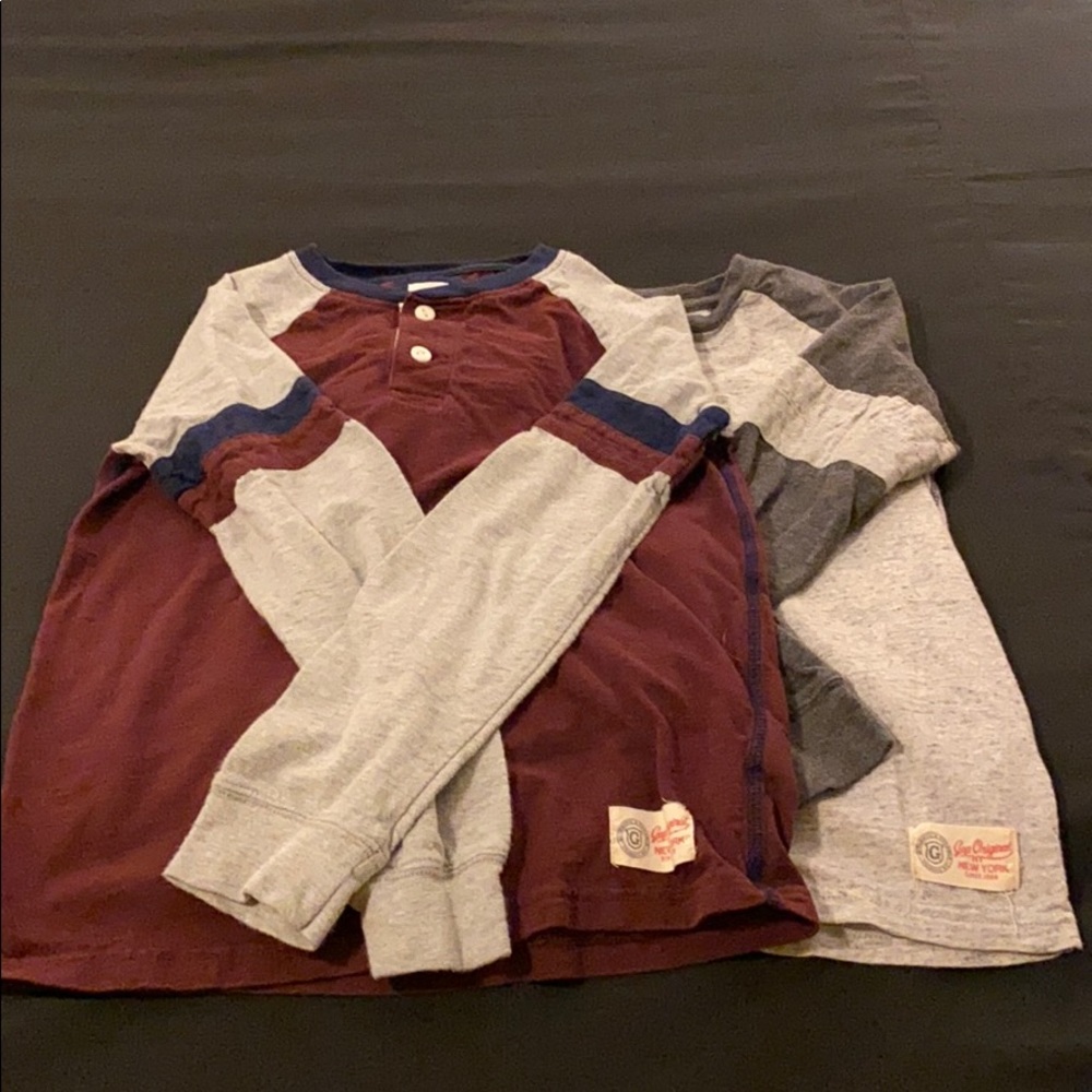 Lot of 2 Gap Kids Long Sleeve T-Shirts